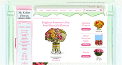 Desktop Screenshot of mckellarsflowers.com