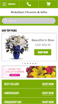 Mobile Screenshot of mckellarsflowers.ca
